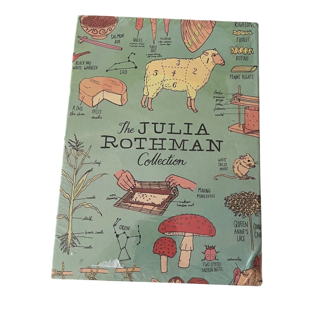 The Julia Rothman Collection 3 Book Boxed Set with 10 Prints New 9781612128528